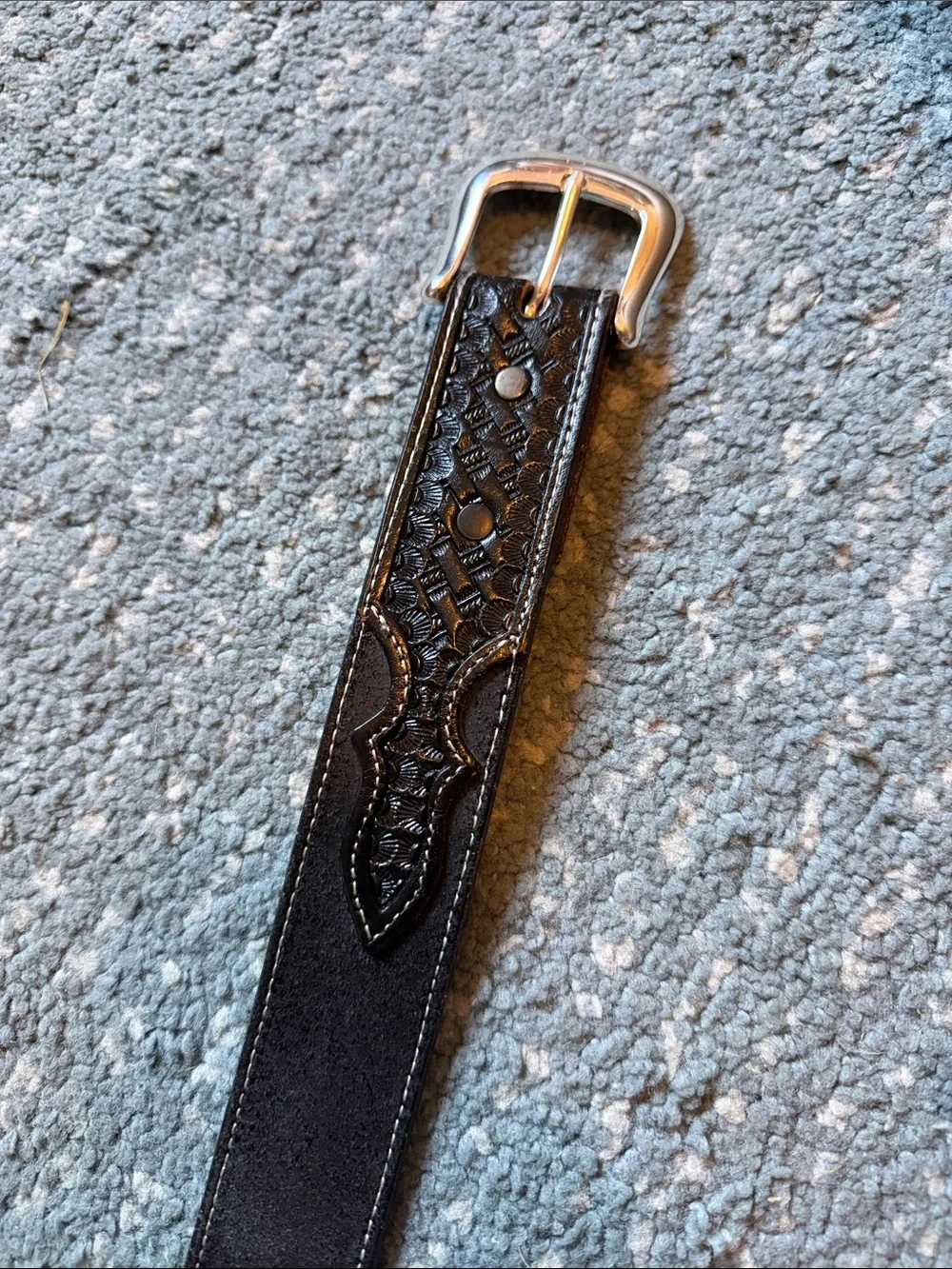 Nocona Western Belt Size 32 Made in Texas USA